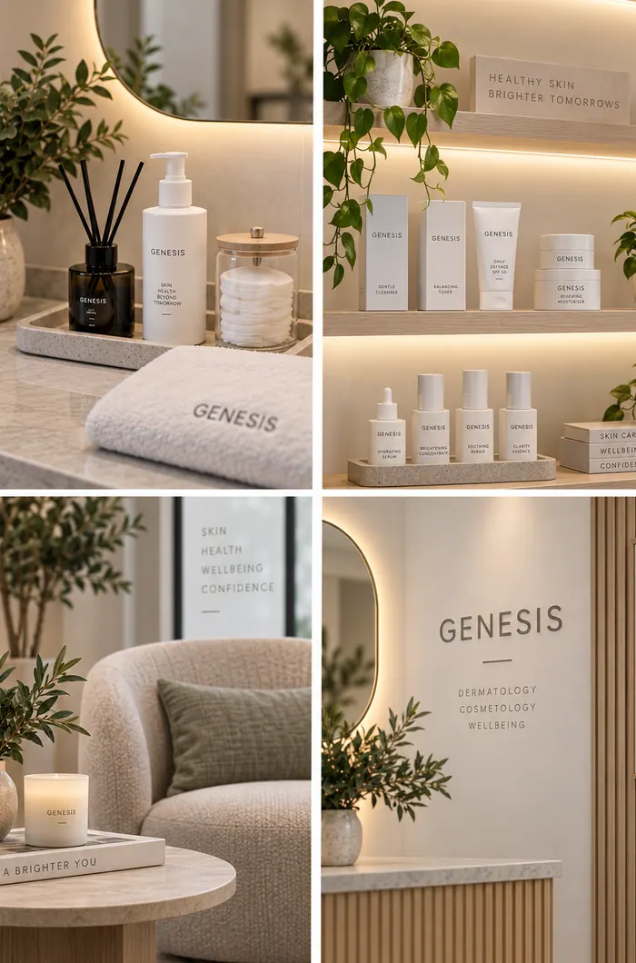 Детали интерьера клиники GENESIS